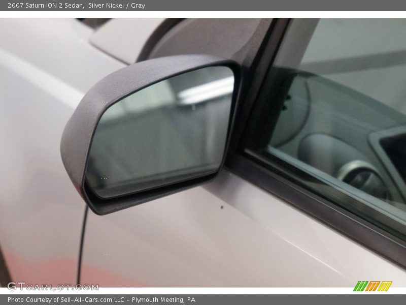 Silver Nickel / Gray 2007 Saturn ION 2 Sedan