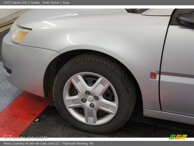 Silver Nickel / Gray 2007 Saturn ION 2 Sedan