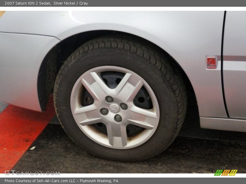 Silver Nickel / Gray 2007 Saturn ION 2 Sedan