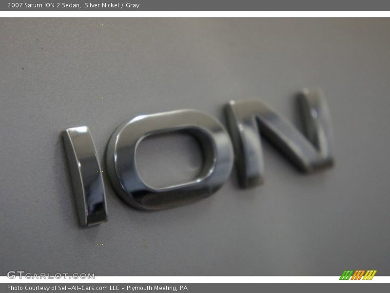 Silver Nickel / Gray 2007 Saturn ION 2 Sedan