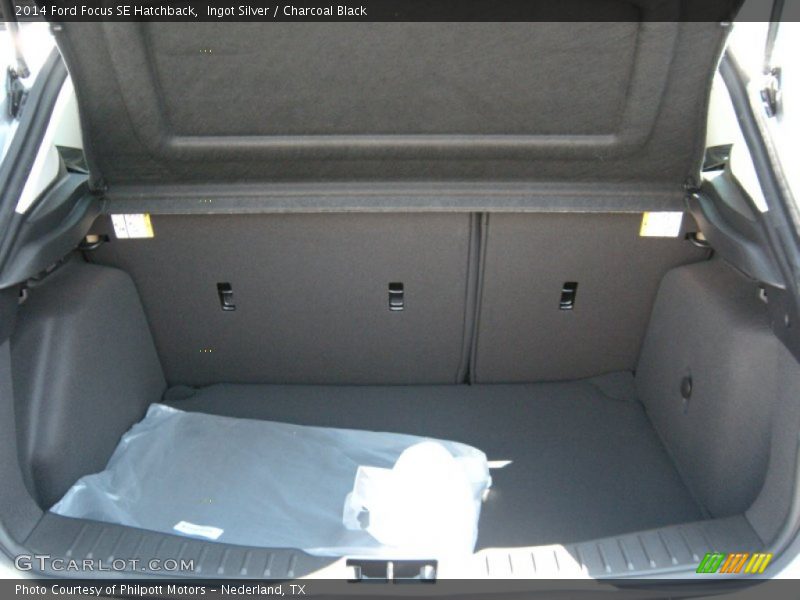 Ingot Silver / Charcoal Black 2014 Ford Focus SE Hatchback