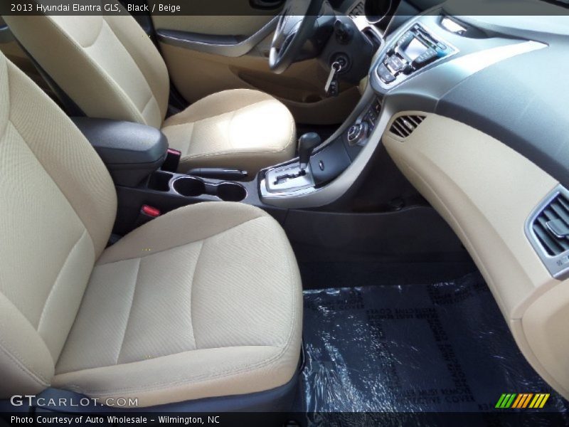 Black / Beige 2013 Hyundai Elantra GLS