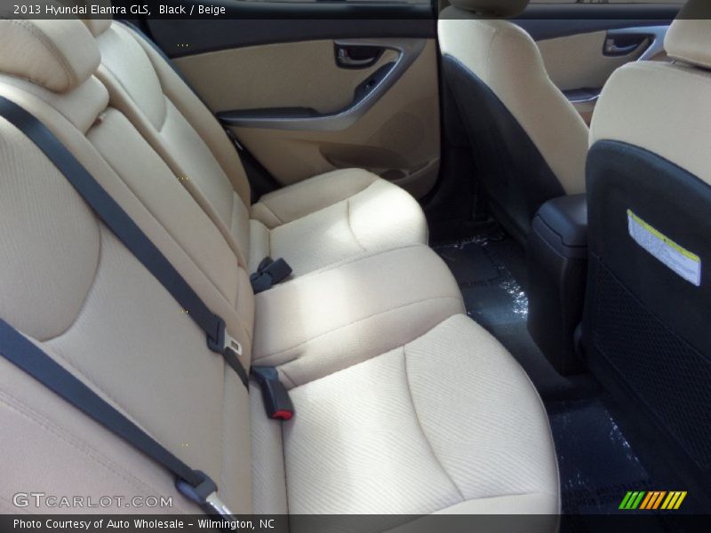 Black / Beige 2013 Hyundai Elantra GLS