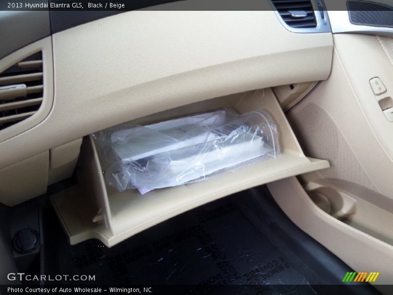 Black / Beige 2013 Hyundai Elantra GLS