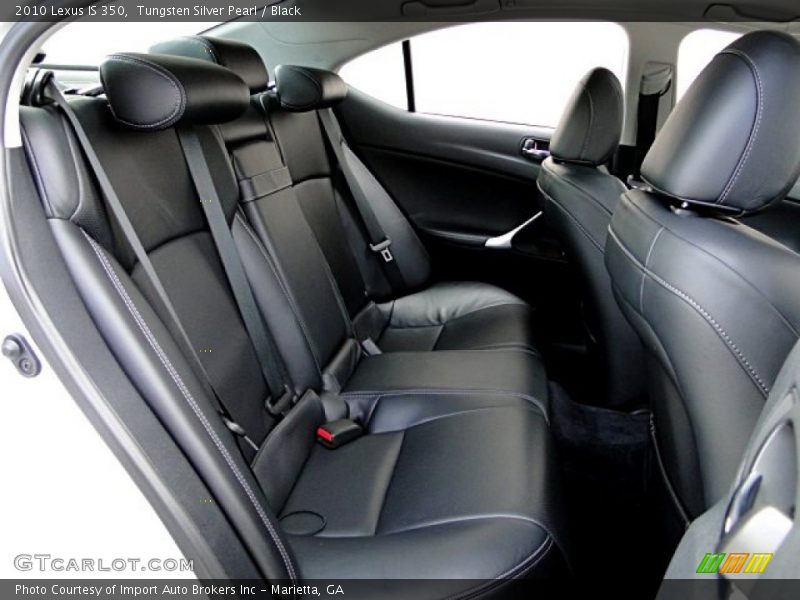 Tungsten Silver Pearl / Black 2010 Lexus IS 350