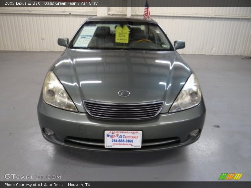 Oasis Green Pearl / Ash Gray 2005 Lexus ES 330