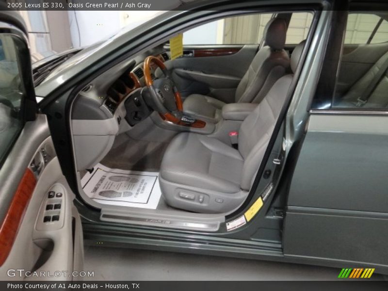 Oasis Green Pearl / Ash Gray 2005 Lexus ES 330