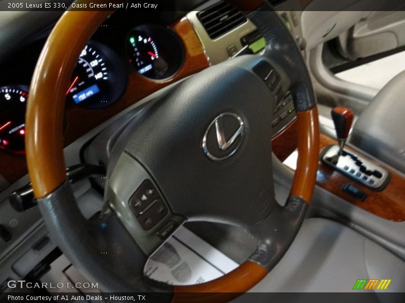 Oasis Green Pearl / Ash Gray 2005 Lexus ES 330