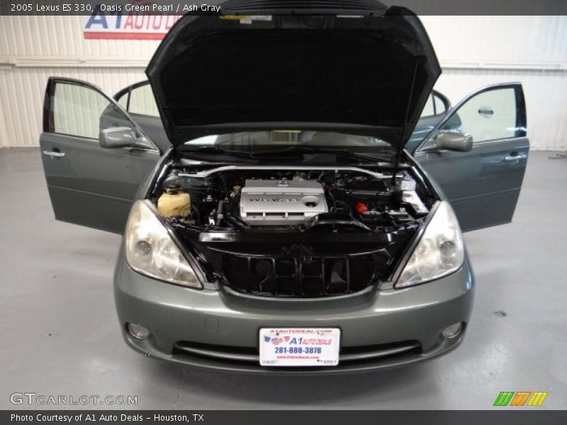 Oasis Green Pearl / Ash Gray 2005 Lexus ES 330