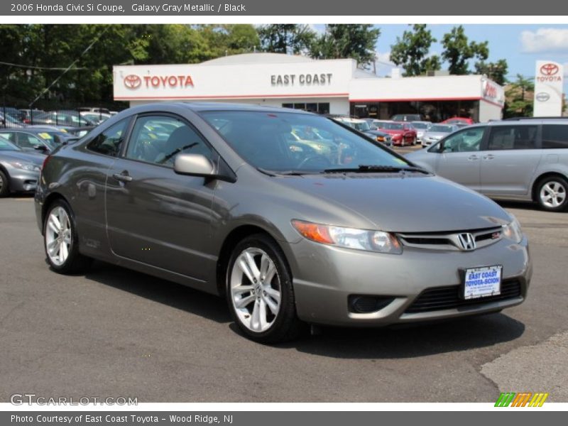 Galaxy Gray Metallic / Black 2006 Honda Civic Si Coupe