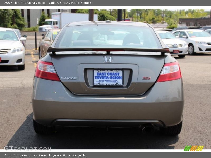 Galaxy Gray Metallic / Black 2006 Honda Civic Si Coupe