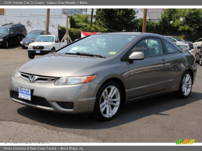 Galaxy Gray Metallic / Black 2006 Honda Civic Si Coupe