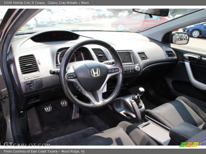 Galaxy Gray Metallic / Black 2006 Honda Civic Si Coupe