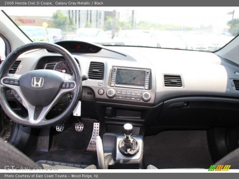 Galaxy Gray Metallic / Black 2006 Honda Civic Si Coupe