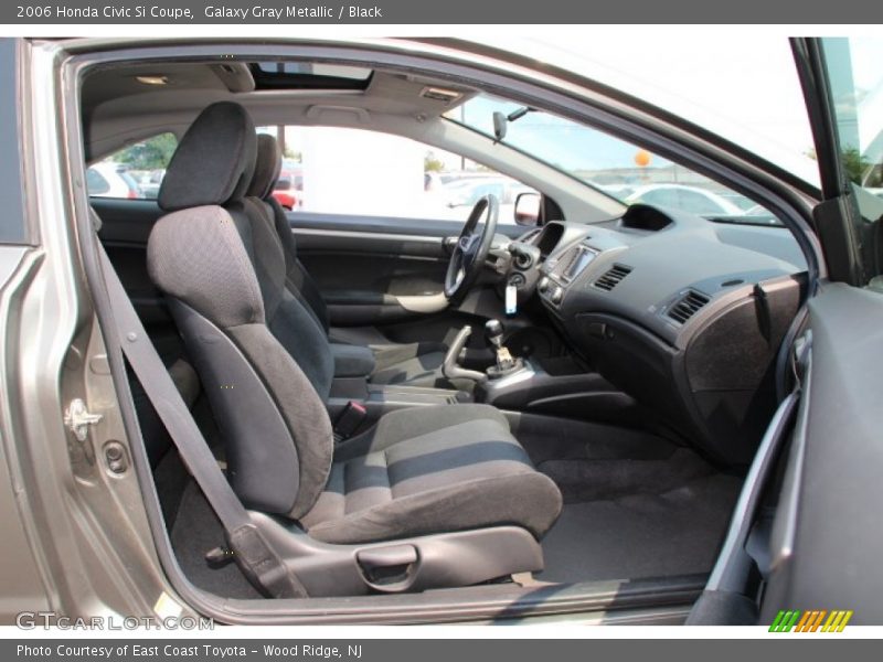 Galaxy Gray Metallic / Black 2006 Honda Civic Si Coupe