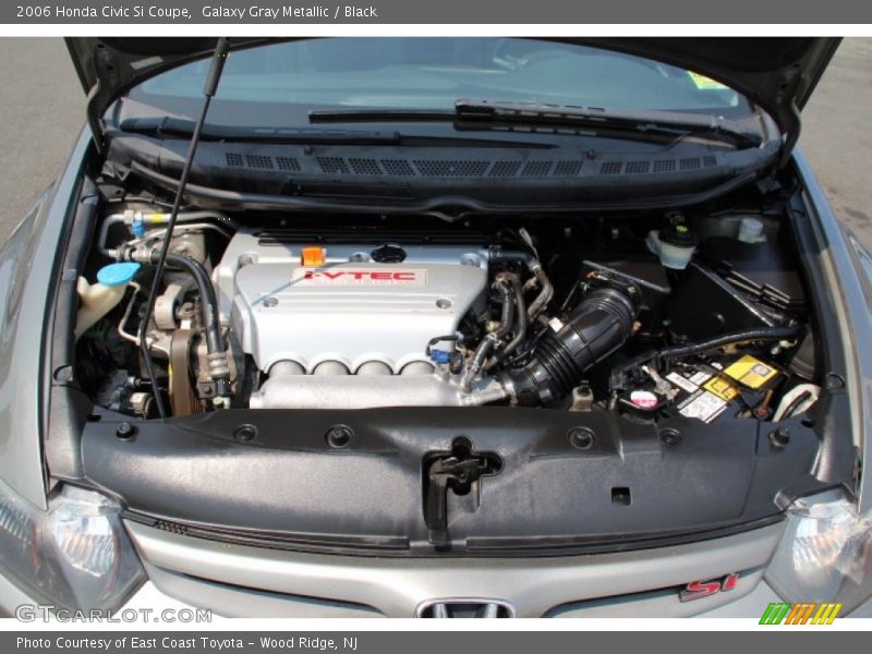 Galaxy Gray Metallic / Black 2006 Honda Civic Si Coupe
