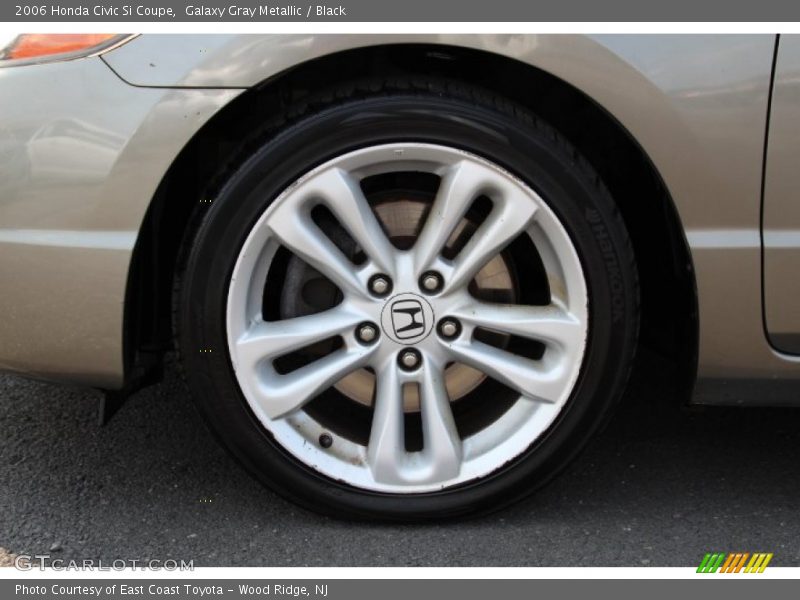 Galaxy Gray Metallic / Black 2006 Honda Civic Si Coupe