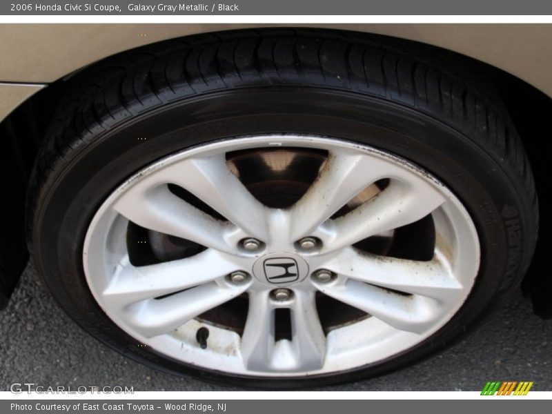 Galaxy Gray Metallic / Black 2006 Honda Civic Si Coupe