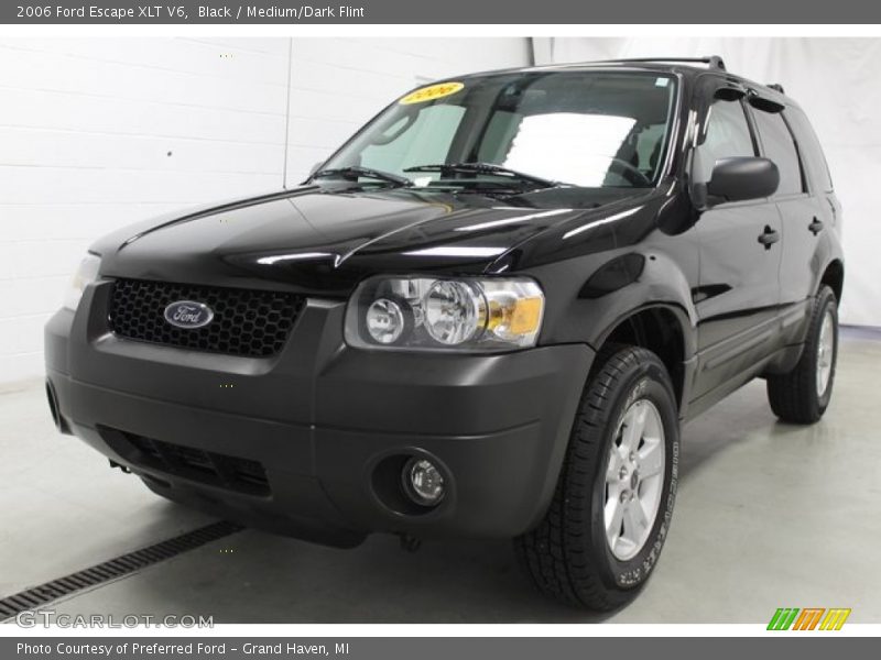 Black / Medium/Dark Flint 2006 Ford Escape XLT V6