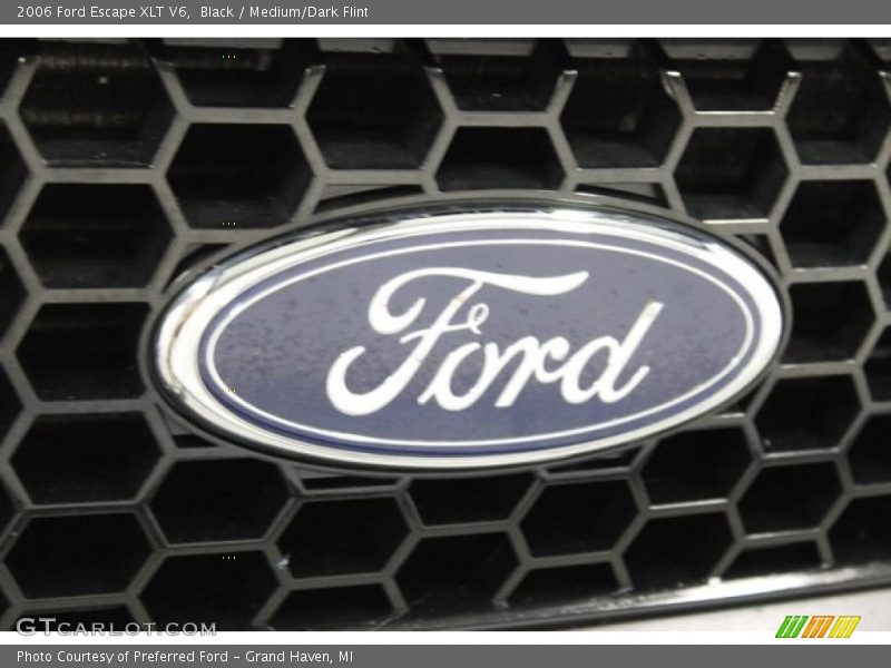 Black / Medium/Dark Flint 2006 Ford Escape XLT V6