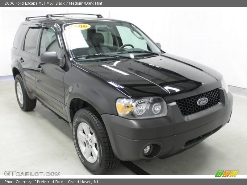 Black / Medium/Dark Flint 2006 Ford Escape XLT V6