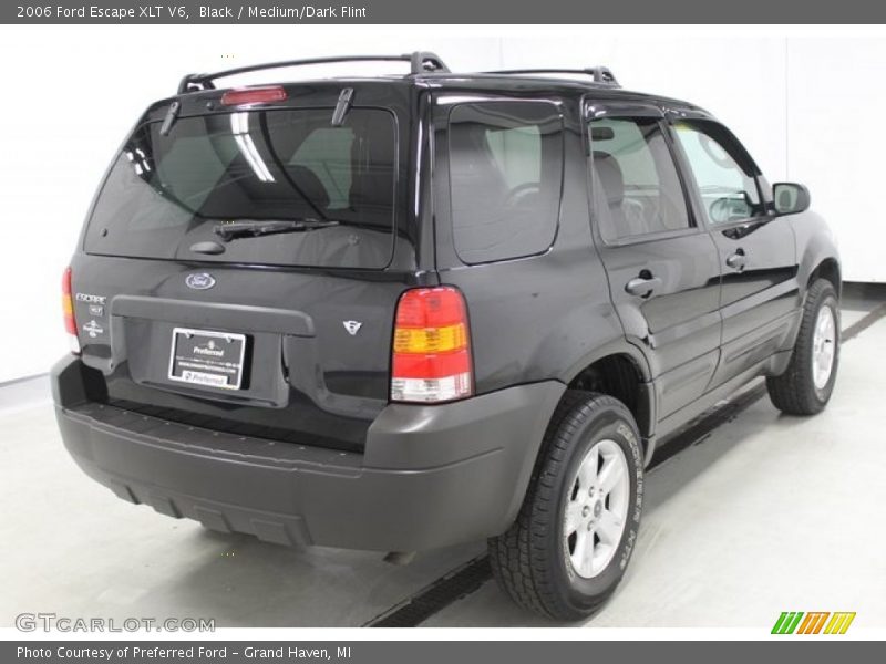 Black / Medium/Dark Flint 2006 Ford Escape XLT V6