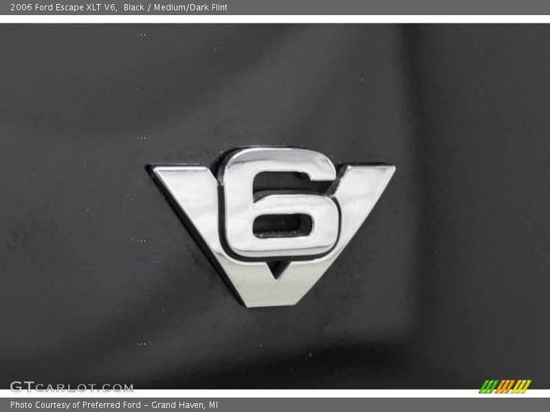 Black / Medium/Dark Flint 2006 Ford Escape XLT V6