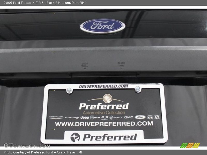 Black / Medium/Dark Flint 2006 Ford Escape XLT V6