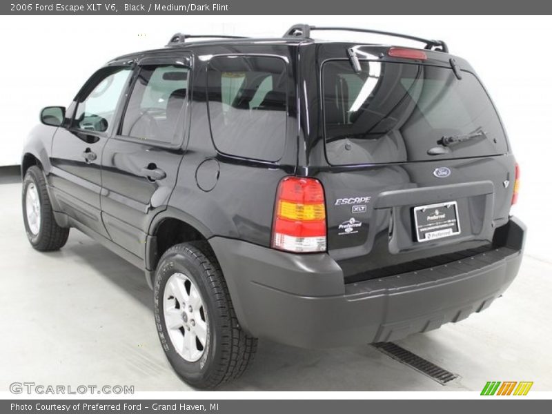 Black / Medium/Dark Flint 2006 Ford Escape XLT V6