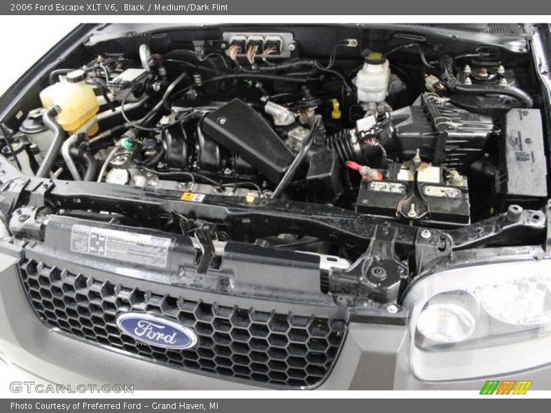 Black / Medium/Dark Flint 2006 Ford Escape XLT V6
