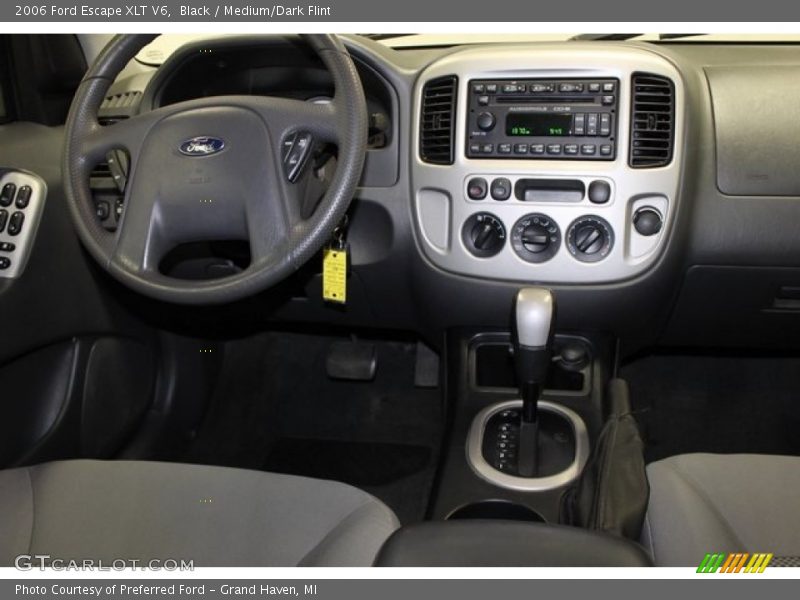 Black / Medium/Dark Flint 2006 Ford Escape XLT V6