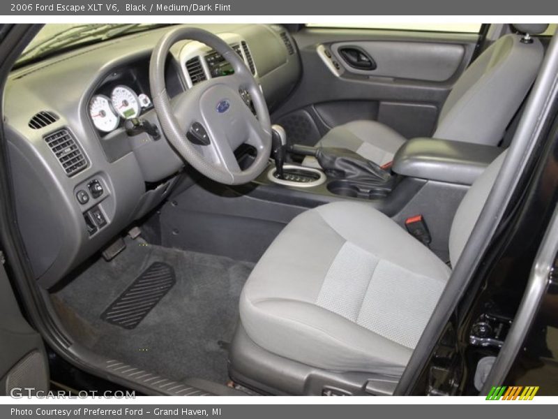 Black / Medium/Dark Flint 2006 Ford Escape XLT V6