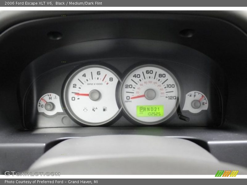 Black / Medium/Dark Flint 2006 Ford Escape XLT V6