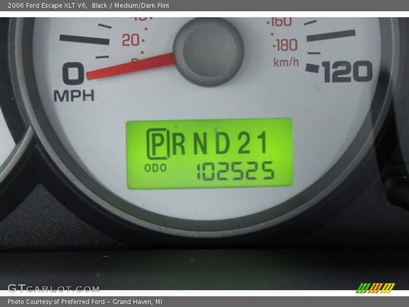 Black / Medium/Dark Flint 2006 Ford Escape XLT V6