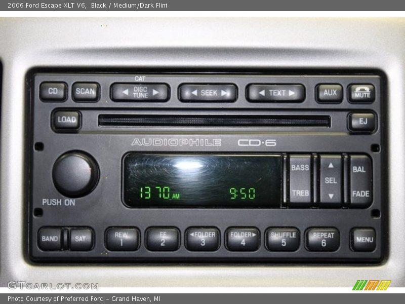 Black / Medium/Dark Flint 2006 Ford Escape XLT V6