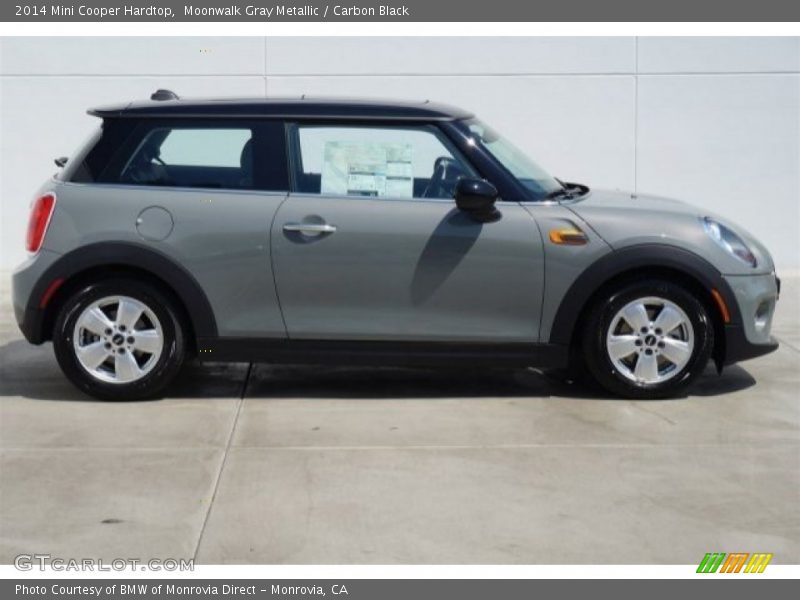 Moonwalk Gray Metallic / Carbon Black 2014 Mini Cooper Hardtop