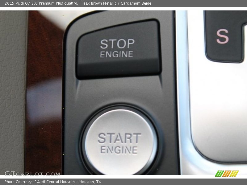 Teak Brown Metallic / Cardamom Beige 2015 Audi Q7 3.0 Premium Plus quattro