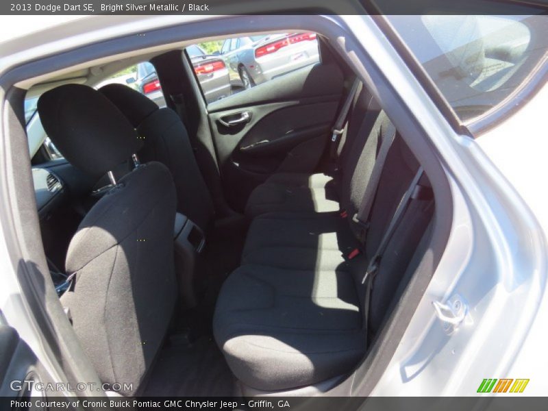 Bright Silver Metallic / Black 2013 Dodge Dart SE