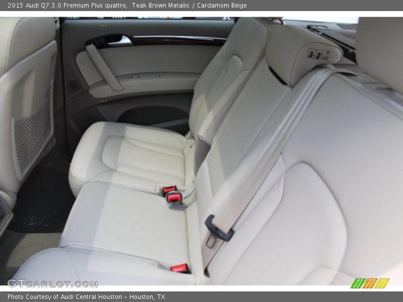 Teak Brown Metallic / Cardamom Beige 2015 Audi Q7 3.0 Premium Plus quattro