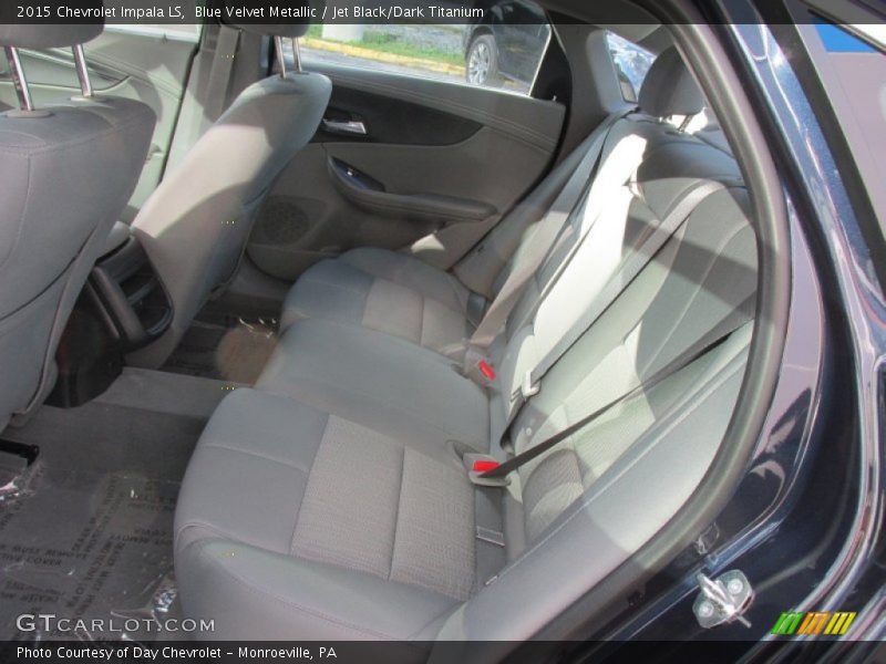 Rear Seat of 2015 Impala LS