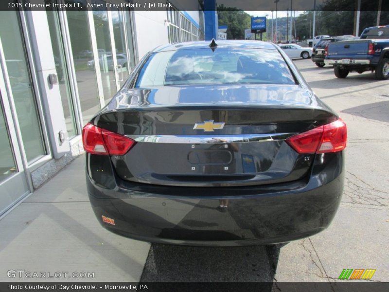 Ashen Gray Metallic / Jet Black 2015 Chevrolet Impala LT