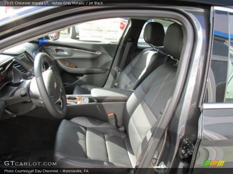 Ashen Gray Metallic / Jet Black 2015 Chevrolet Impala LT