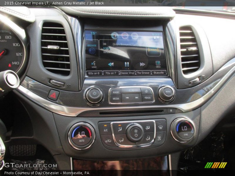 Ashen Gray Metallic / Jet Black 2015 Chevrolet Impala LT