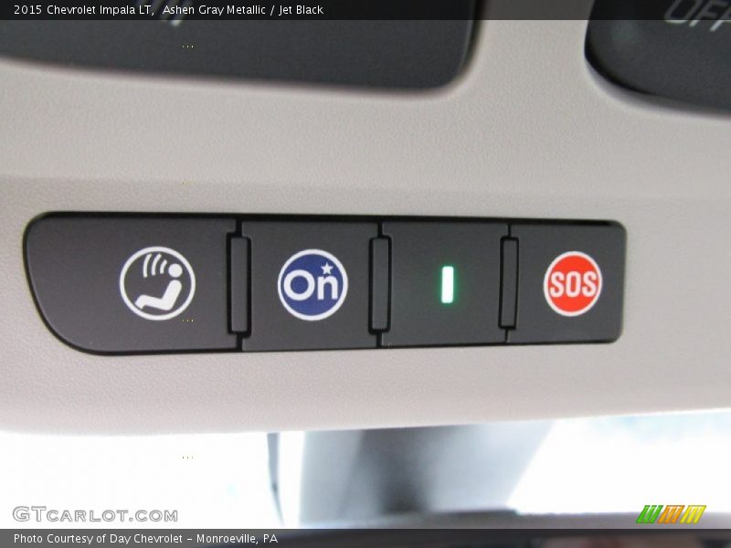 Ashen Gray Metallic / Jet Black 2015 Chevrolet Impala LT