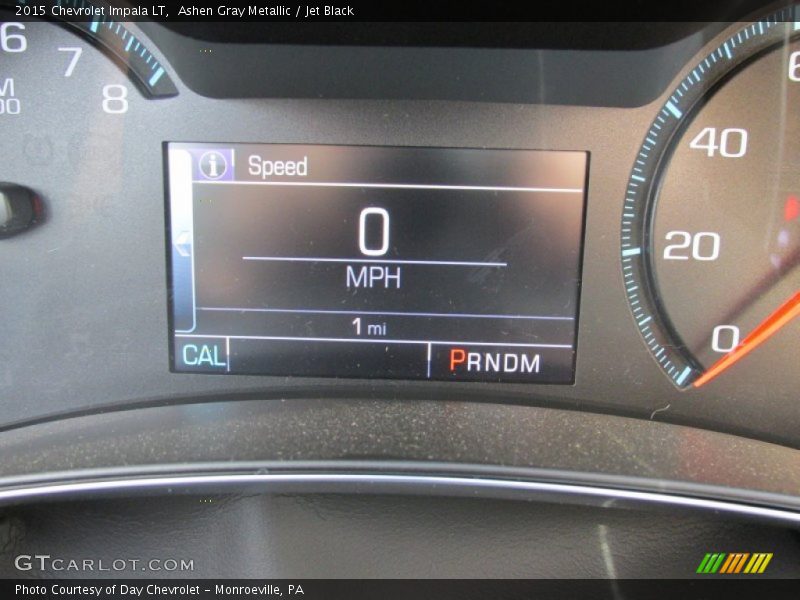 Ashen Gray Metallic / Jet Black 2015 Chevrolet Impala LT