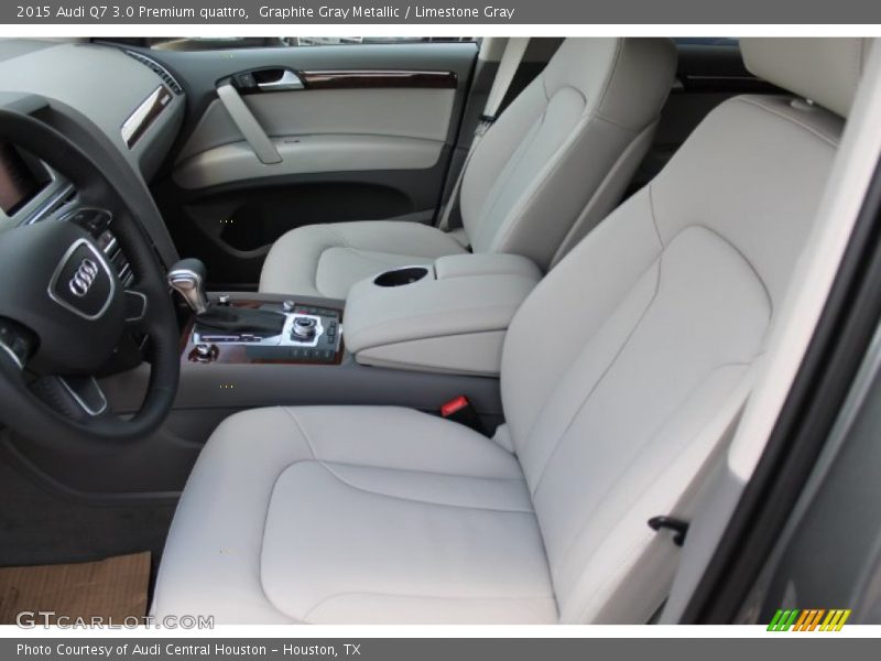 Graphite Gray Metallic / Limestone Gray 2015 Audi Q7 3.0 Premium quattro