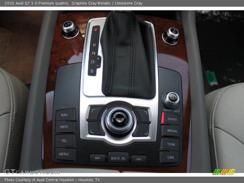 Controls of 2015 Q7 3.0 Premium quattro
