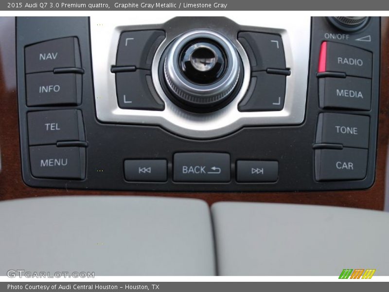 Controls of 2015 Q7 3.0 Premium quattro