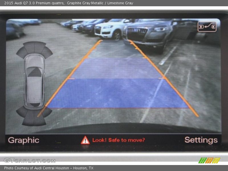 Graphite Gray Metallic / Limestone Gray 2015 Audi Q7 3.0 Premium quattro