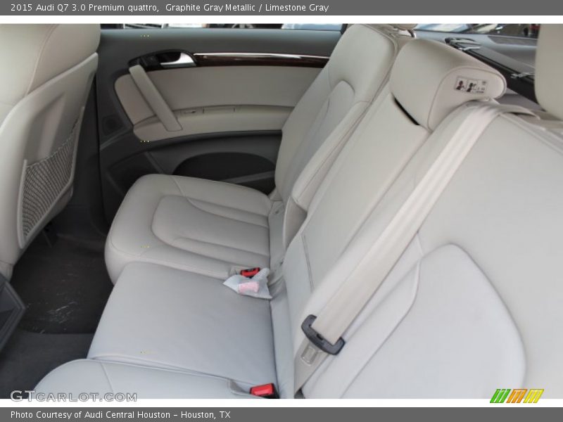 Graphite Gray Metallic / Limestone Gray 2015 Audi Q7 3.0 Premium quattro